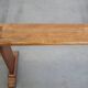 Antique French hall bench / dining bench