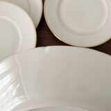 Limoges porcelain flat plate