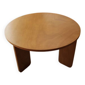 Table basse ronde contreplaqué