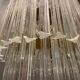 Italian Murano Glass Triedri Prism Chandelier