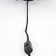 Rare large Dantoft “Sunburst” wall lamp / black / copper / mid-century design / 1960s