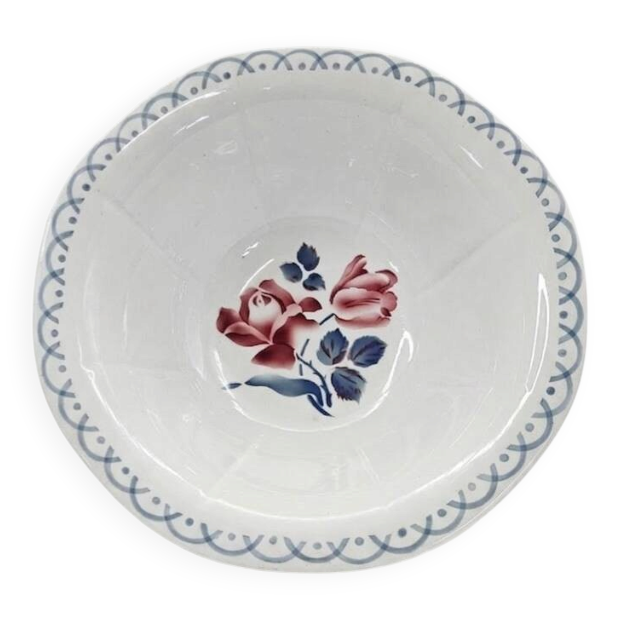 Cannes model salad bowl Digoin Sarreguemines