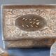 Hand-carved wooden boxes with ivory inlays
