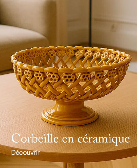 Corbeille en céramique