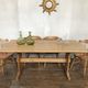 Set table and chairs pine 1950/1960