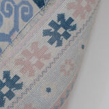 Vintage blue turkish Kars carpet, 1970s  95 x 137 cm