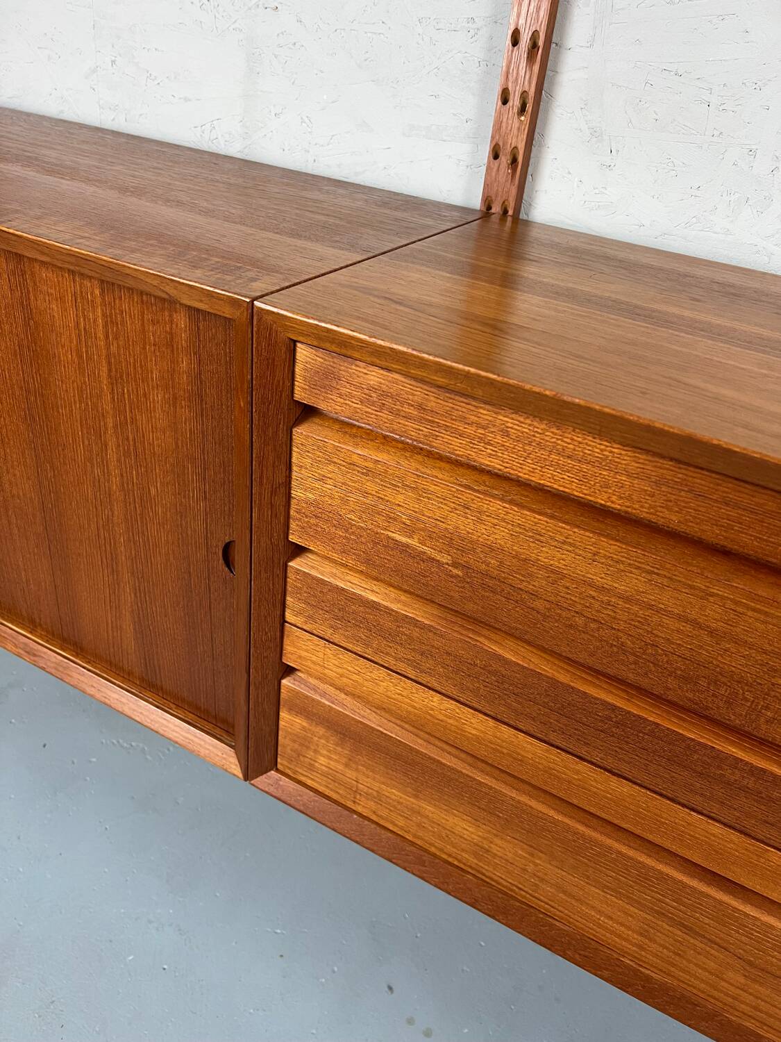 Poul Cadovius teak shelving system Cado 60s vintage shelf Danish desig