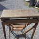 Old wooden step ladder with 6 steps