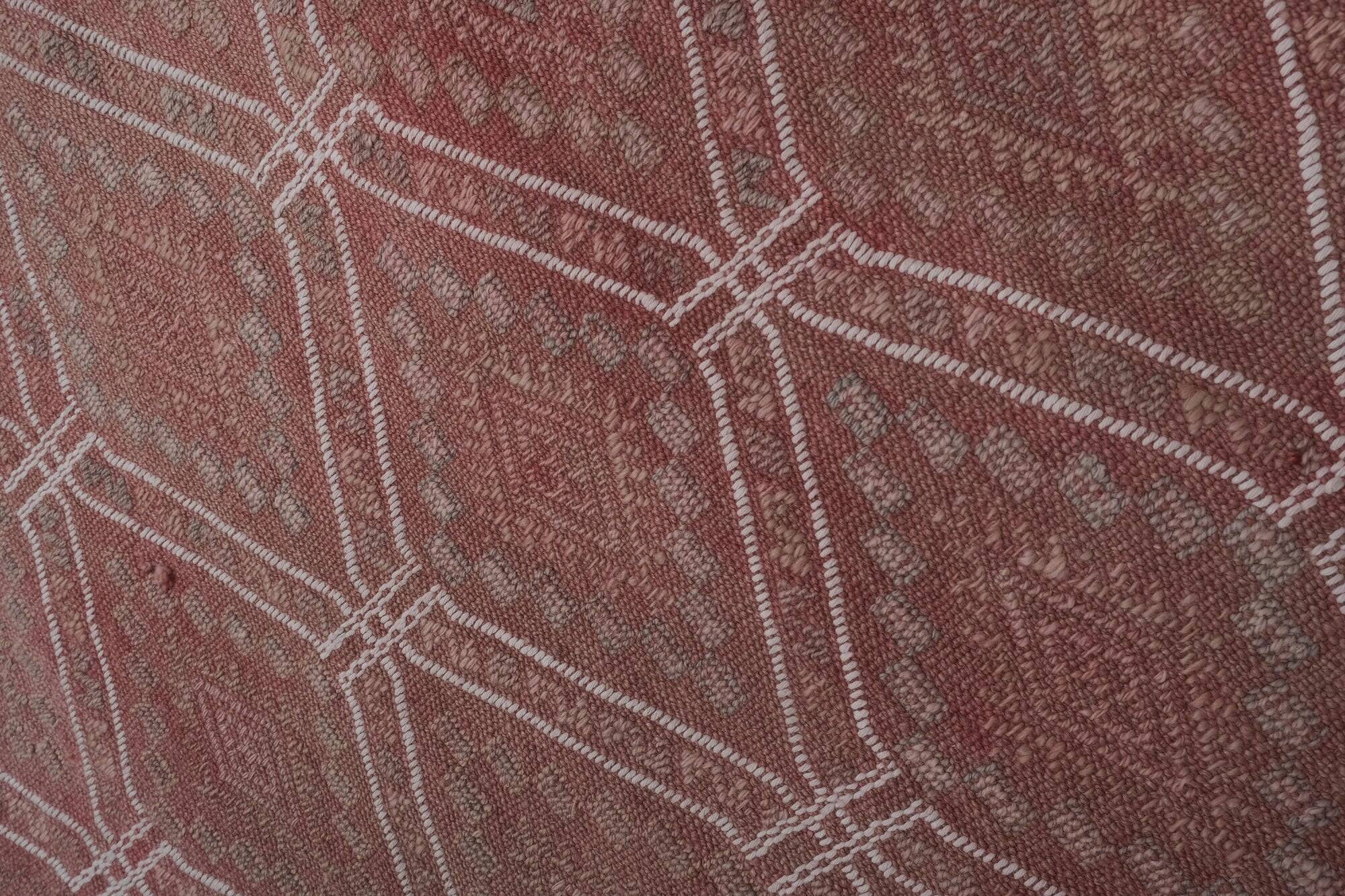 Vintage Turkish hallway rug 85x293 cm