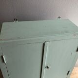 Patinated medicine cabinet