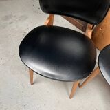 4 chaises Baumann modèle pégase