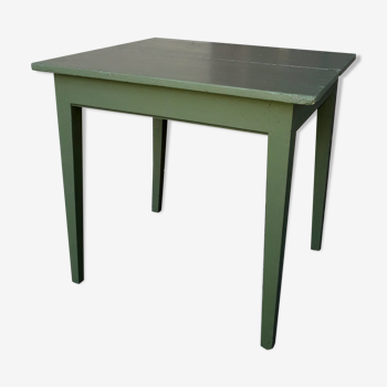 Olive green table
