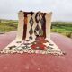 Beni Ouarain rug 244x150 cm – Thick wool – Multicoloured Berber patterns