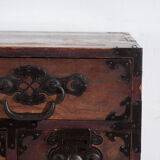 Ancient Japanese tansu of the choba-tansu type – Meiji/Taishō period (circa 1880-1920)