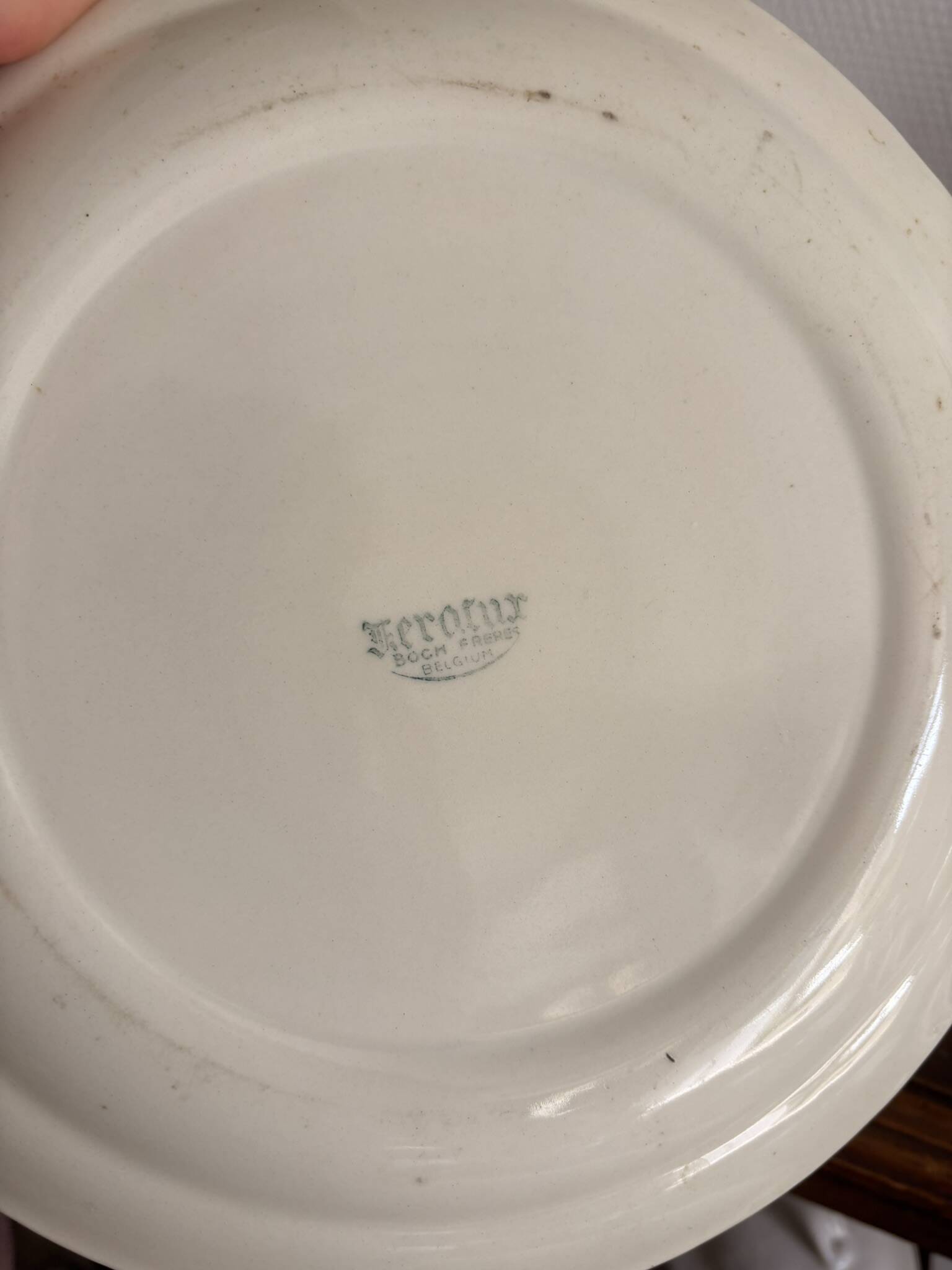 Tea Service Café Courtoisie Keramis Boch Louvière Art Deco Phoenix Bird