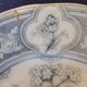 Assiettes en faïence anglaise. 19ème.  Grosvenor China