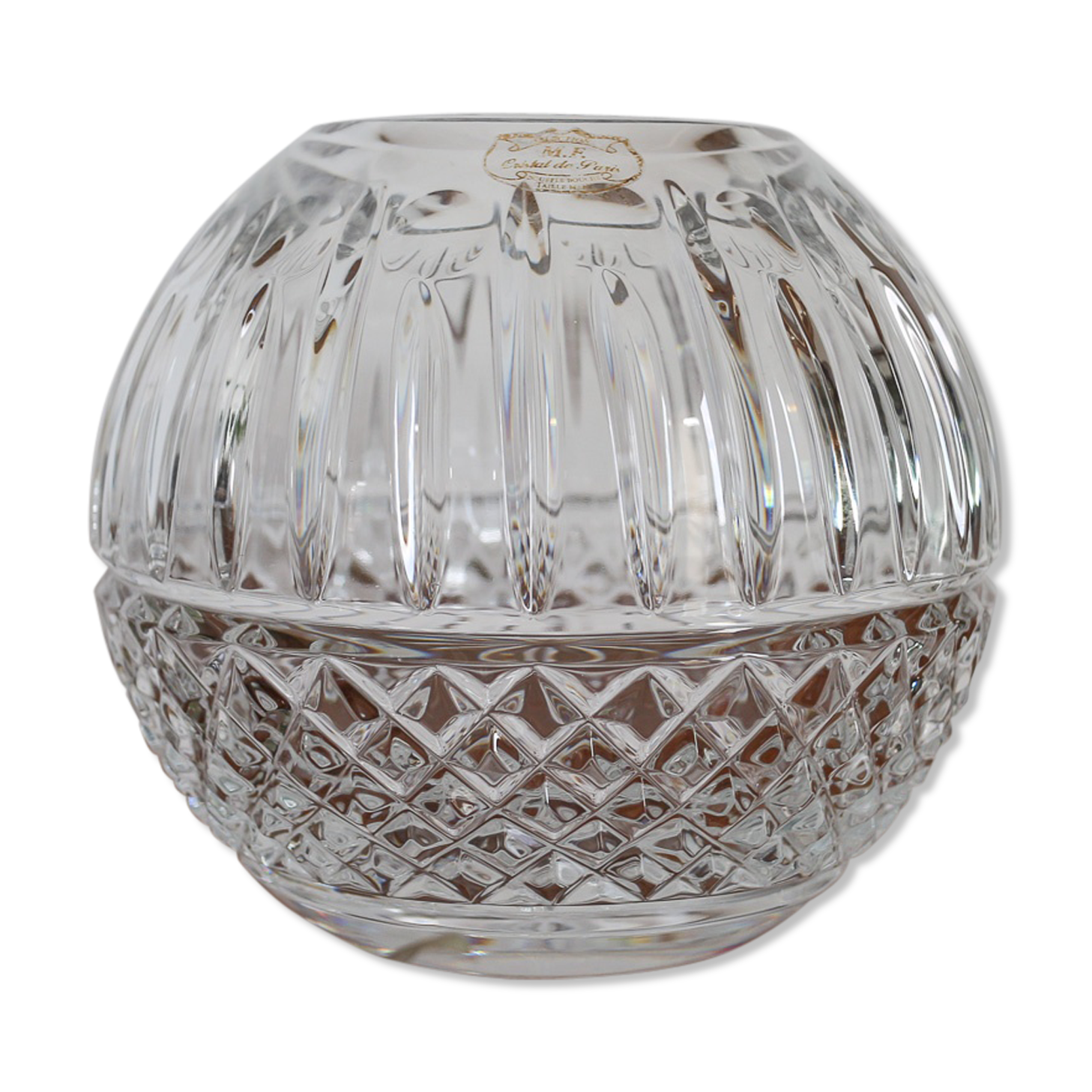 Paris crystal crystal vase