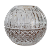 Vase en cristal rond cristallerie de Paris