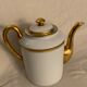 Pourer, teapot or coffee maker, and milk pot Jammet Seignolles Limoges