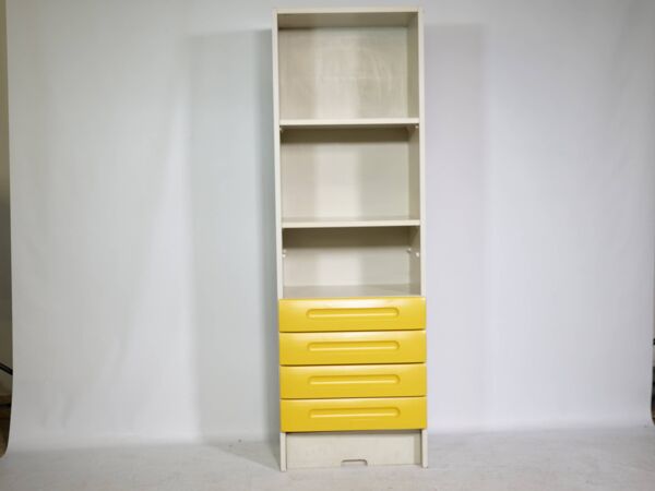 Bibliothèque, meuble de rangement futuriste « Noro » de Gwinner, Allemagne, années 1970