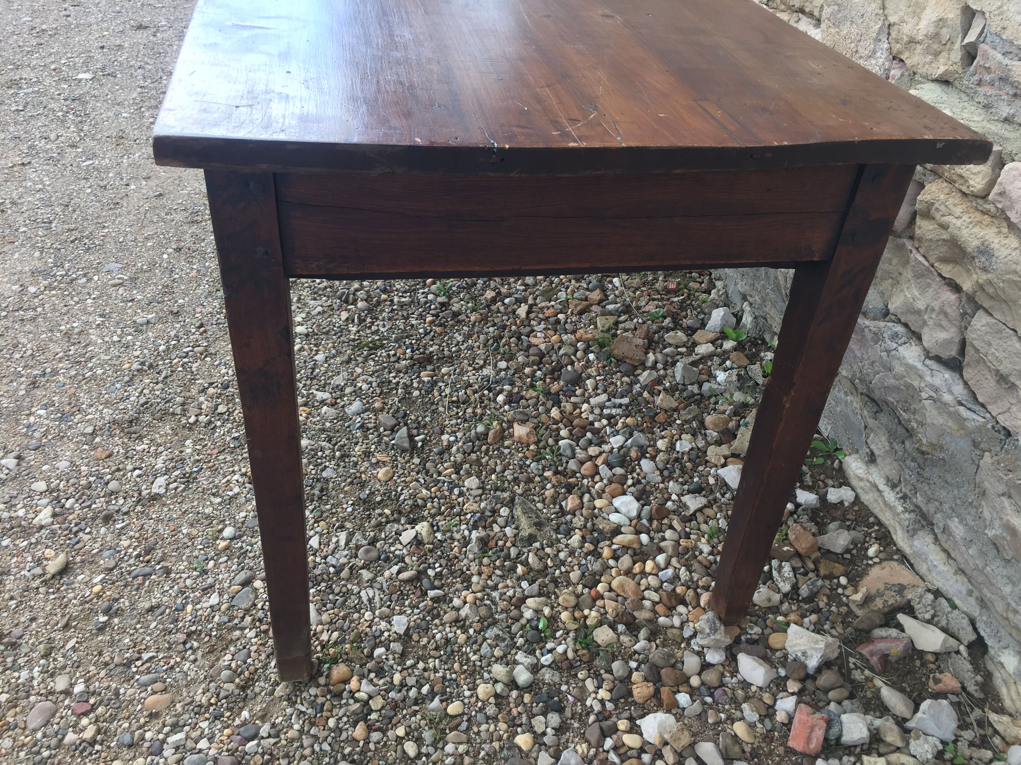 Oak farm table