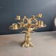 Chandelier baobab en laiton massif - pièce unique - ref 1411