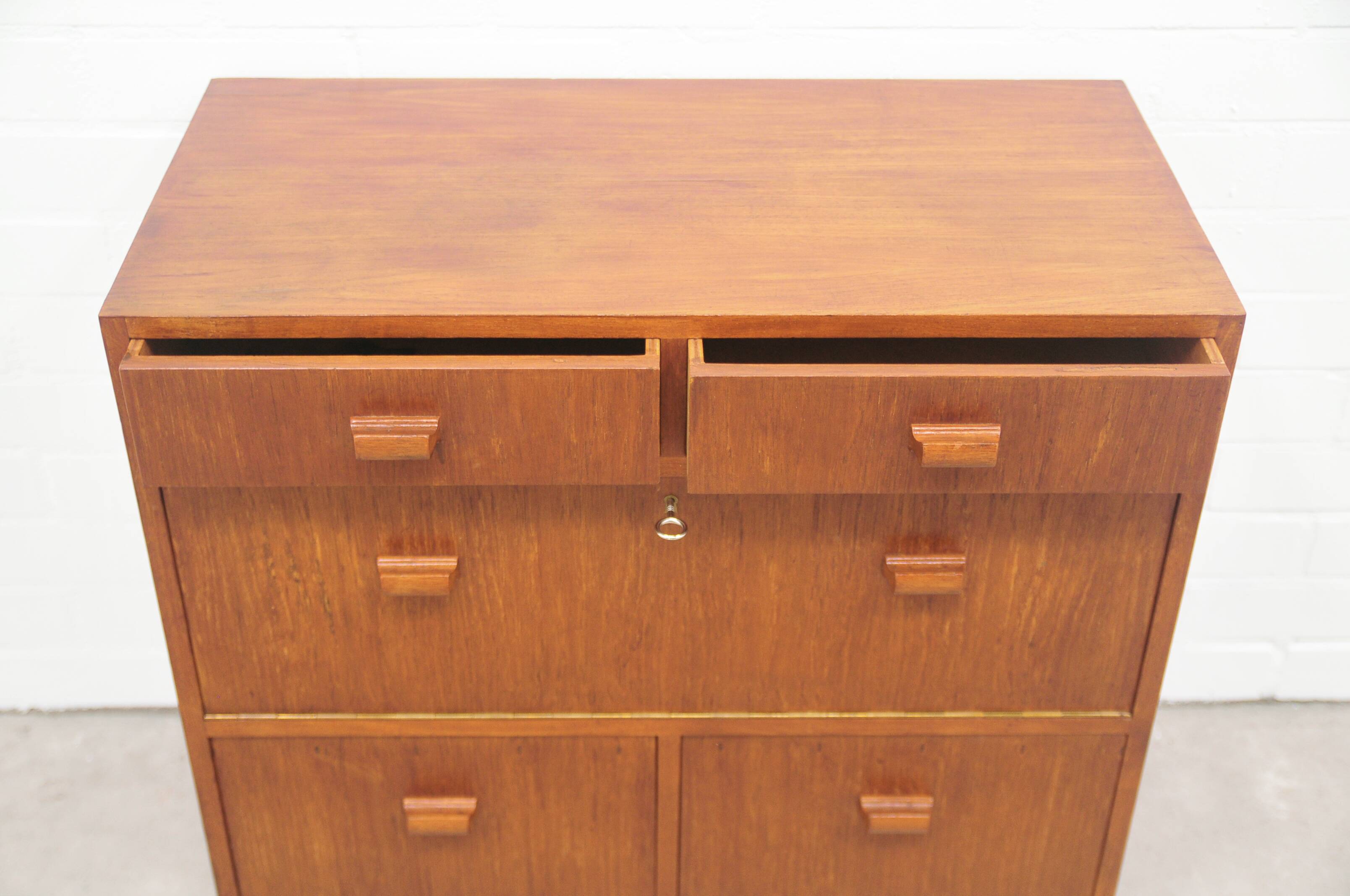 vintage administration chest of drawers