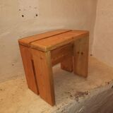 Series of 5 stools by Charlotte Perriand les Arcs
