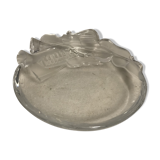 Old empty pocket in crystal