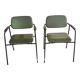 Paire de fauteuils Eugen Schmidt, modèle Coraline pour Airborn 1960
