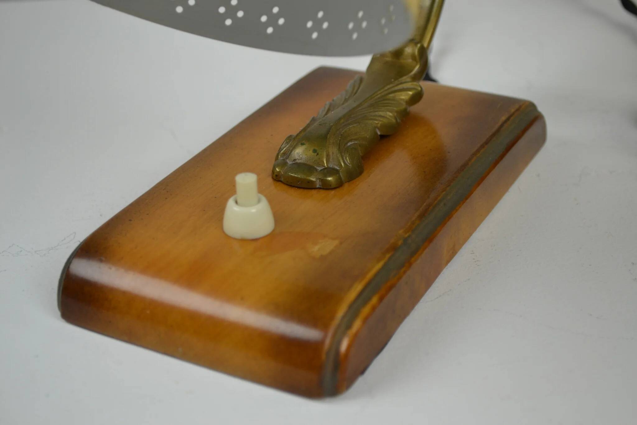 Pair of Table or Desk Lamps, Sweden, 1940s/1950s by EWÅ Armaturfabrik (attributed)