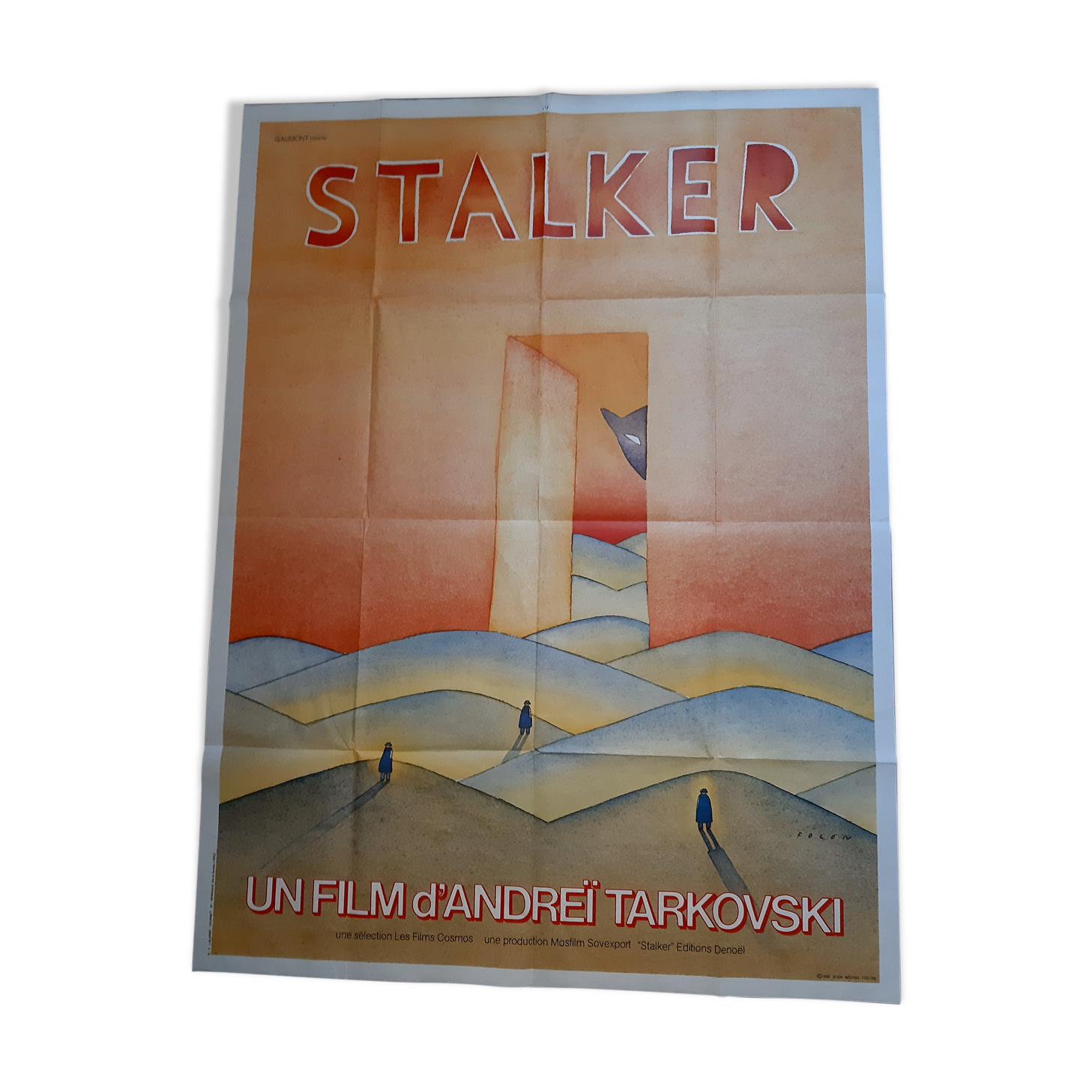 Original Cinema Poster Stalker Folon
