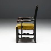 Rustic Folk Art Armchair, France, 19th Century