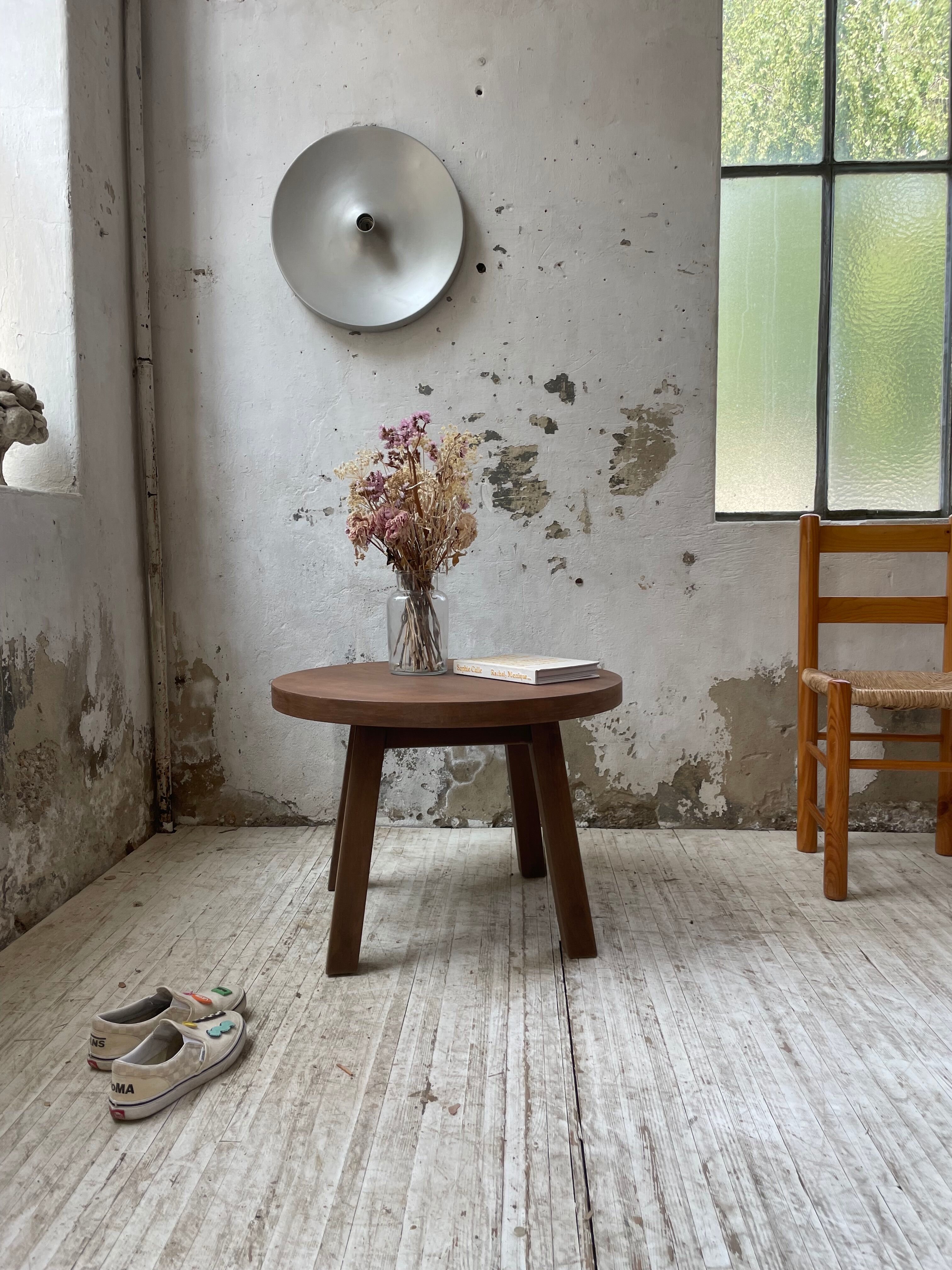 Elm coffee table 50s