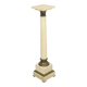 Antique Column Pedestal Onyx Marble and Bronze 19th Century 115cm