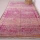 Purple Vintage Moroccan Rug 184 x 294 cm - Handmade Berber Rug - Wool Rug