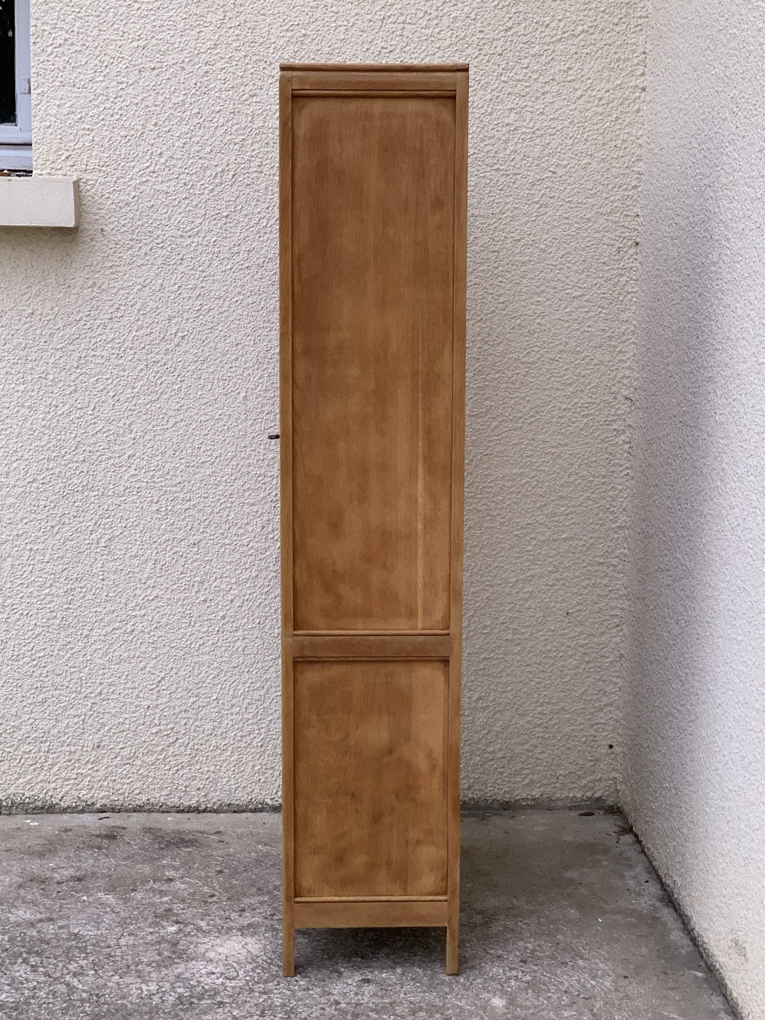 Parisian glazed wardrobe raw wood 1930
