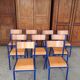 9 chaises Mulca