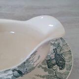 Sarreguemines U & Cie sauceboat, Snow model