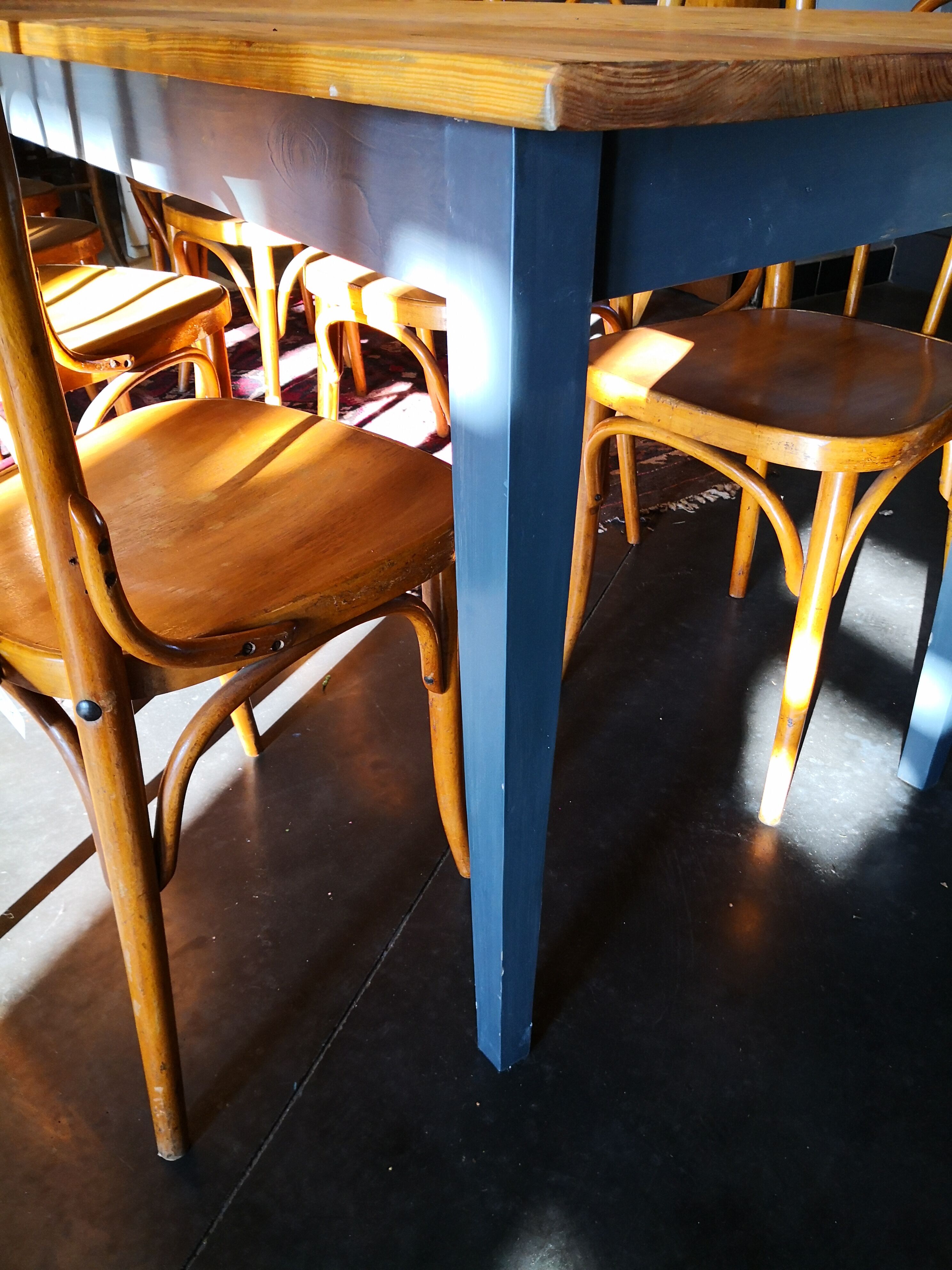 Vintage table, 2,40m, 8 people