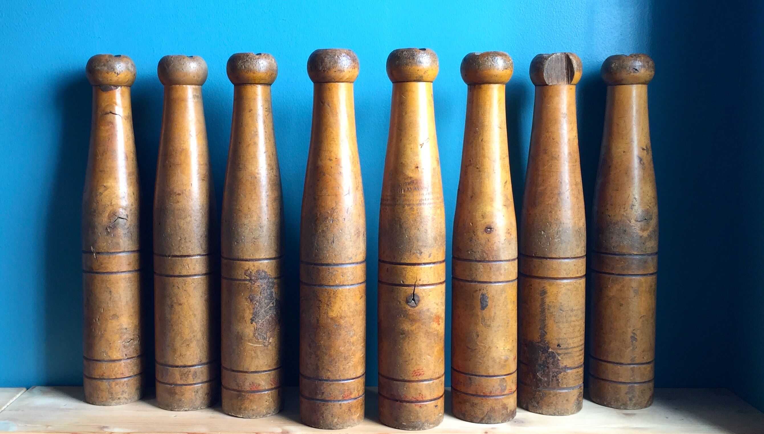 Old wooden keels 19th century French countryside