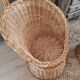 Rattan armchairs