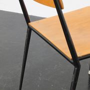 Chaise empilable par Sonett / Karl Fostel Sen.'s Erben