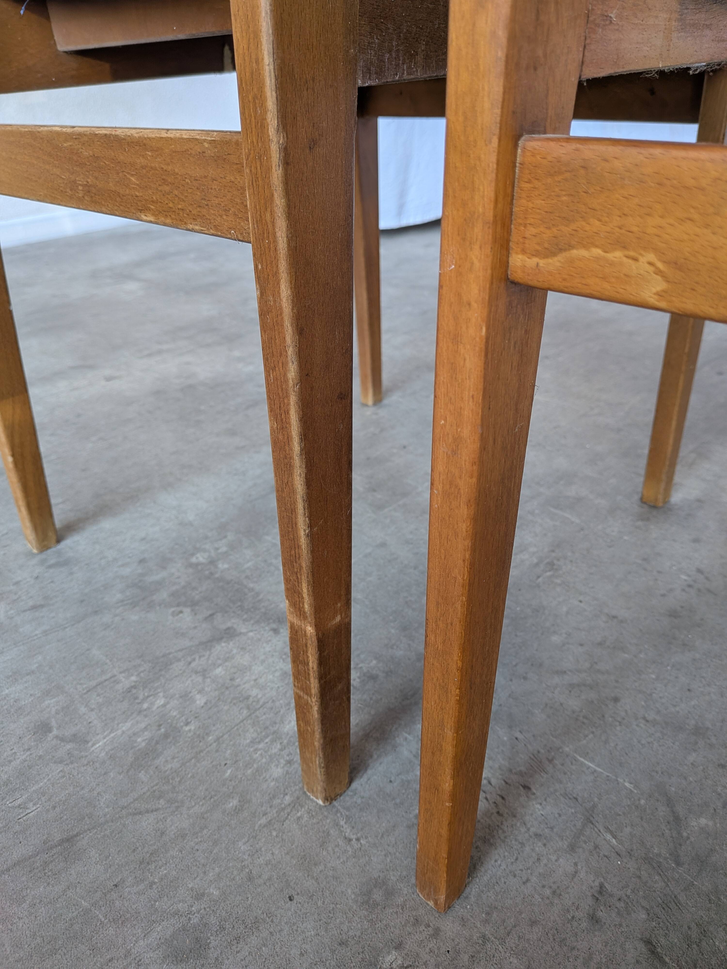 Vintage Branko Ursic Dining Chairs: STOL Kamnik Model 2087, Yugoslavia 1960