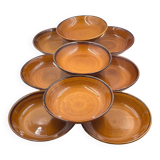 Set of 9 St Clément soup plates