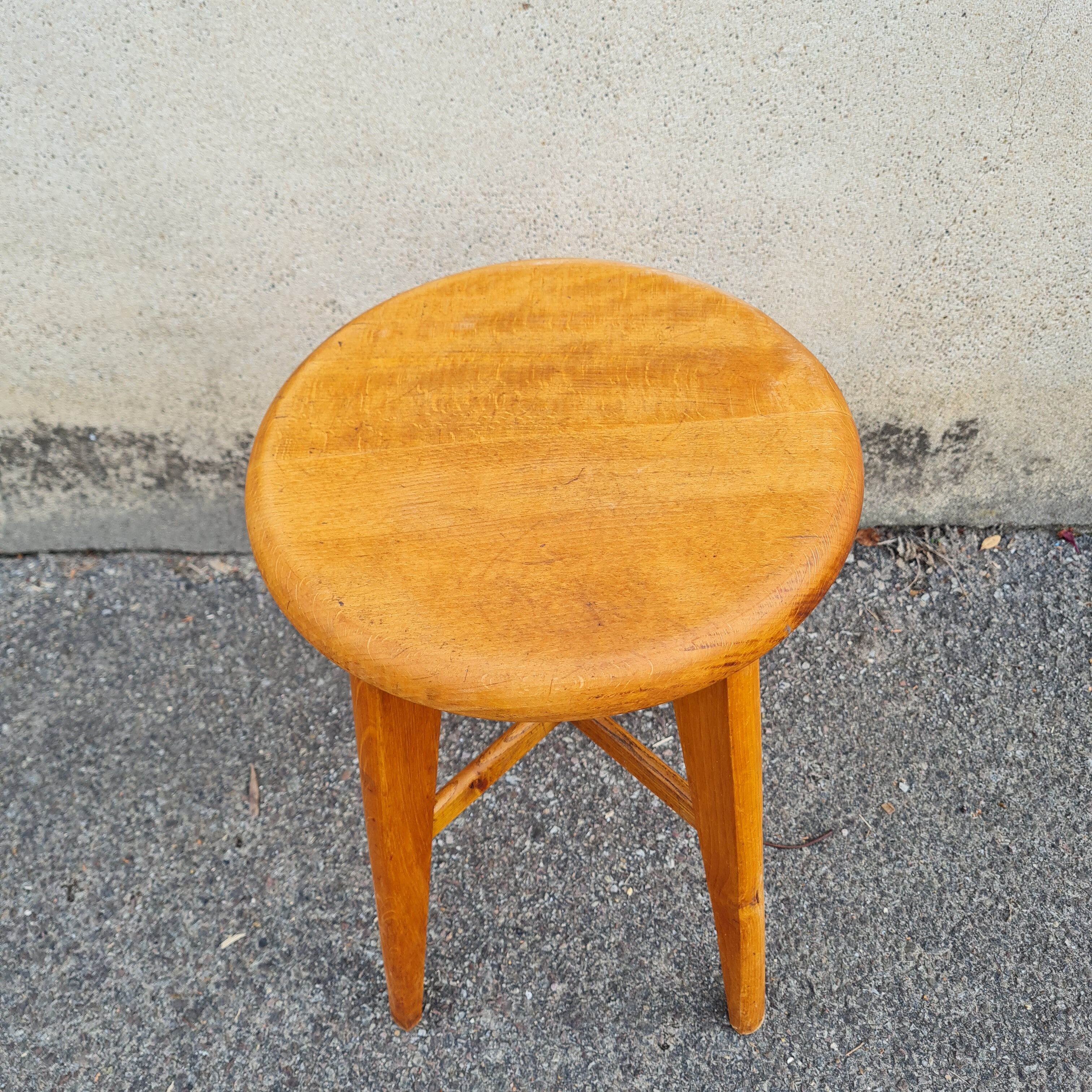 Tabouret pieds compas