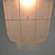 Modernist Pendant or Ceiling Lamp, Glass and Metal, 1930s/1940s, Sweden
