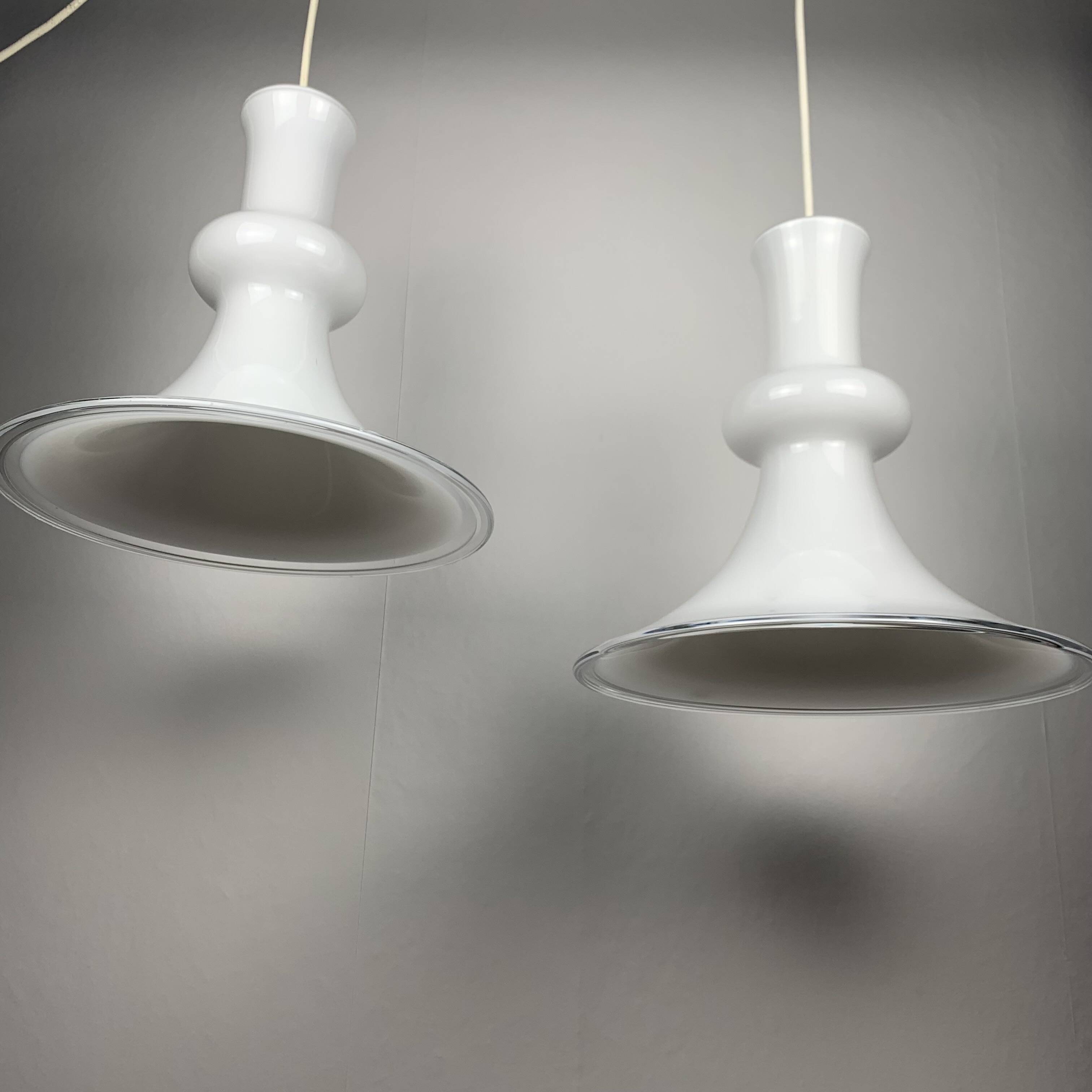 Duo suspension par Michael Bang pour Holmegaard, 1970