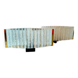 Pair of Maison Arlus wall lights 1950