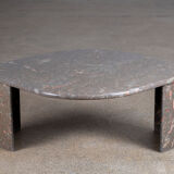 Scandinavian Coffee Table Roche Bobois in Marble – 140 cm